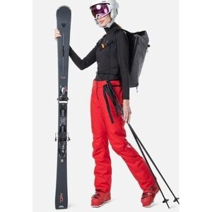 NWT Rossignol Women's Ski Pants Size M – Cherry Red – Insulated Snow Pants